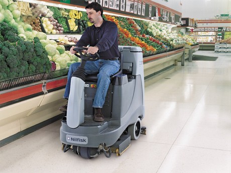 駕駛式洗地機(jī)