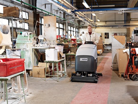 手推式洗地機(jī)