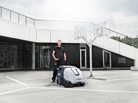 手推式掃地機(jī)